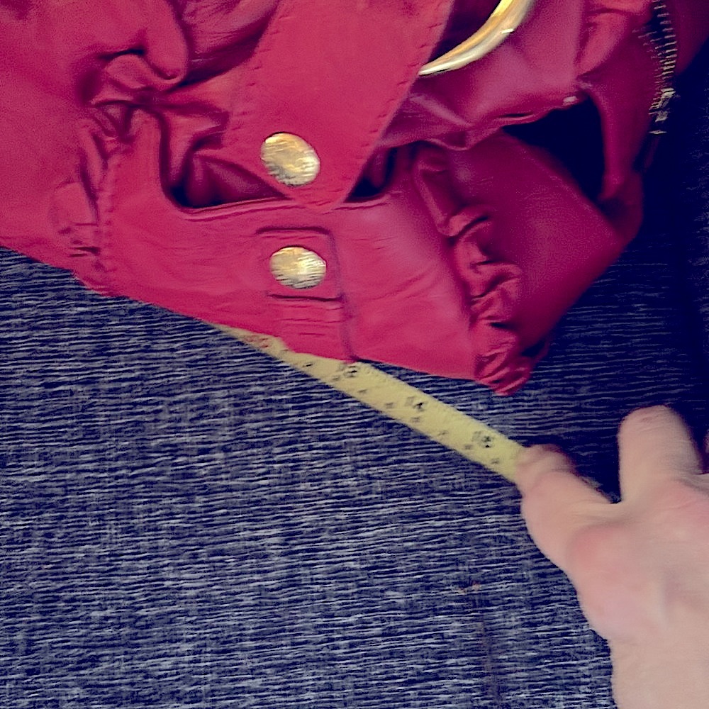 DOLCE & GABANNA 😍 Vintage Red Ruffle handbag♥️♥️♥️ EUC!! COA included STEAL!! - Picture 8 of 16